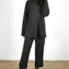 jersey-fuelle-negro-jaspeado | Elisa Muresan moda sostenible